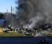 При пожаре на газовой заправке в Новосибирске пострадало 34 человека, в т. ч. два ребенка